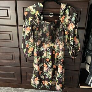 Alice and Olivia floral dress